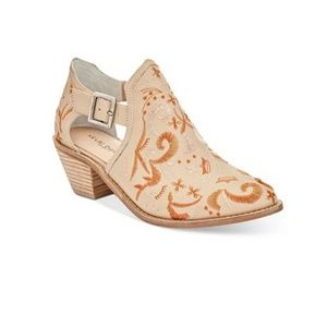 Embroided Kline Embroidered Ankle Boot